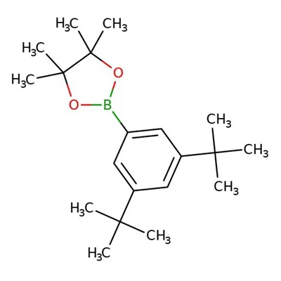 CAS:1071924-13-4|2-(3،5-Di-tert-butylphenyl)-4,4,5,5-tetramethyl-1,3,2-dioxaborolane
