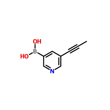 CAS 917471-30-8|5-(prop-1-ynyl)pyridin-3-ylboronic acid