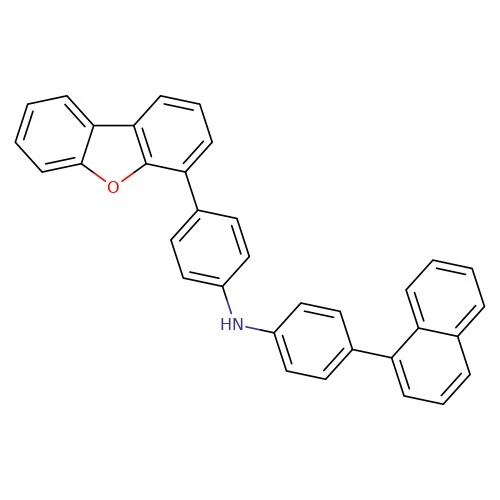 CAS:2097371-73-6|4-(Dibenzo[b,d]furan-4-yl)-N-(4-(naphthalen-1-yl)phenyl)aniline