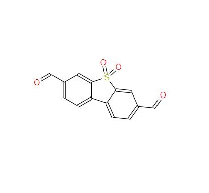 CAS:{{0}丨3,7-Dibenzothiophenedicarboxaldehyde, 5,5-dioxide