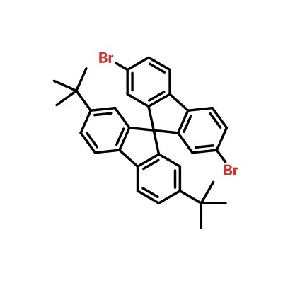 CAS:439791-57-8|2،7-Dibromo-2',7'-di-tert-butyl-9,9'-spirobi[فلورین]