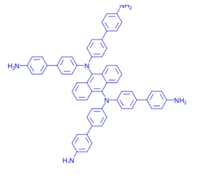 CAS: 2962812 - 23 - 1|N4 ، N4 '- (انتھراسین - 9،10 - diyl) بِس (N4- (4' - امینو- [1،1'-biphenyl] -biphenyl)-[1،1'-biphenyl] -4-biphen